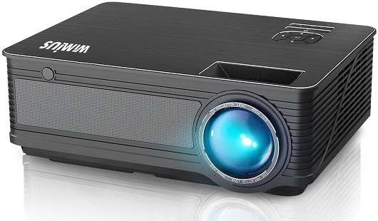 WiMiUS P18 Native 1080P Projector - Best Compatible Projector