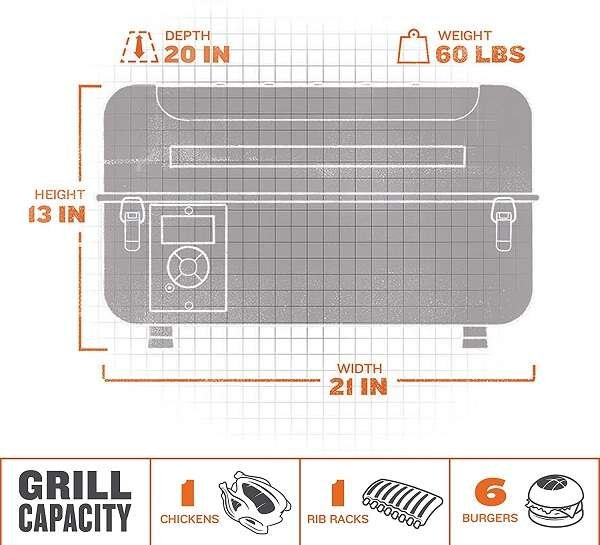 Key Features of Traeger Ranger Pellet Grill