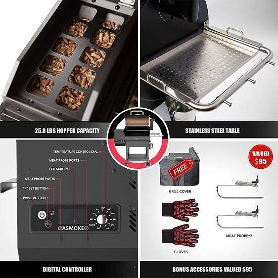 Asmoke AS660N Pellet Grill Review