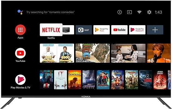 Konka 65U55A U5 Series 4K Ultra HD Smart TV