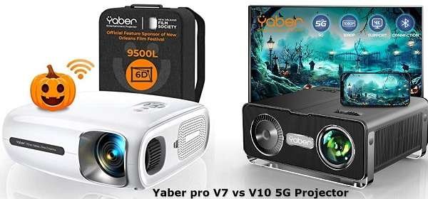Yaber pro V7 vs V10 Projector Yaber pro V7 vs V10 Projector
