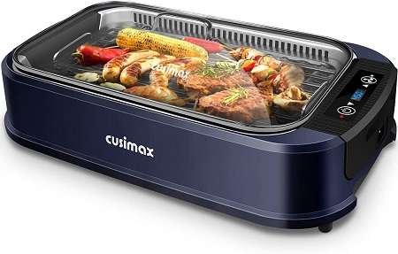 Best Smokeless Indoor Grills - CUSIMAX Indoor Smokeless Grill Portable Best Smokeless Indoor Grills - CUSIMAX Indoor Smokeless Grill Portable