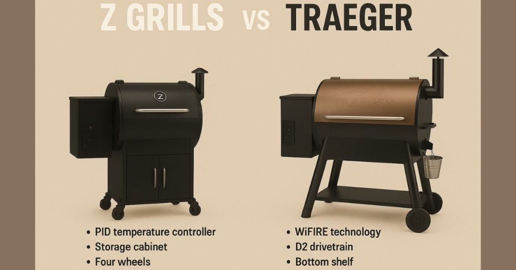 Z Grills vs Traeger