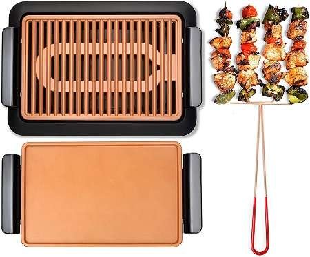 GOTHAM STEEL Smokeless Electric Grill GOTHAM STEEL Smokeless Electric Grill