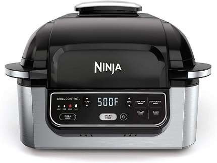 Best Smokeless Indoor Grills - Ninja Foodi AG301 5-in-1 Indoor Grill Best Smokeless Indoor Grills - Ninja Foodi AG301 5-in-1 Indoor Grill