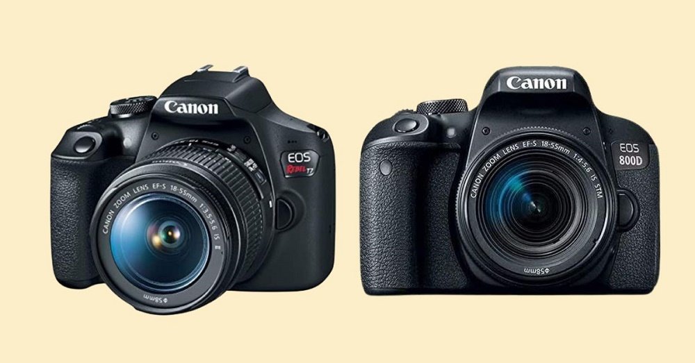 Canon T7 vs T7i