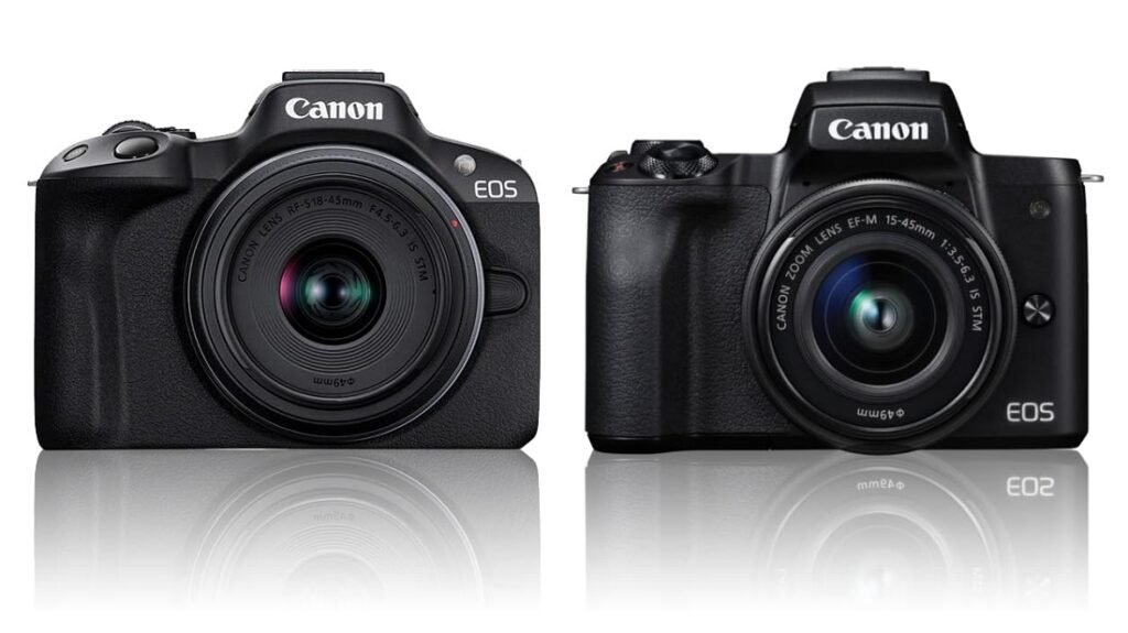 Canon M50 vs M50 Mark II