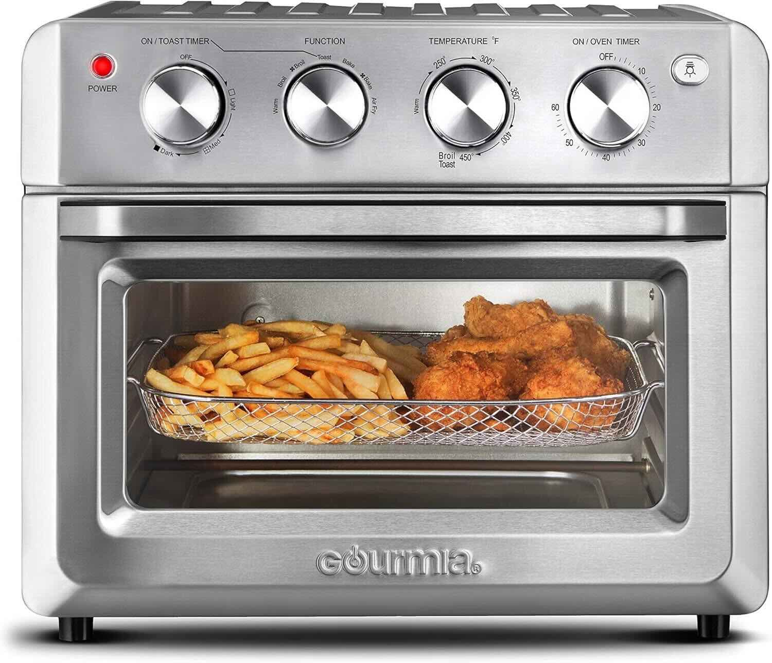 Gourmia GTF7580 Air Fryer Oven – 7-in-1 Multii Functions – 19.8L capacity