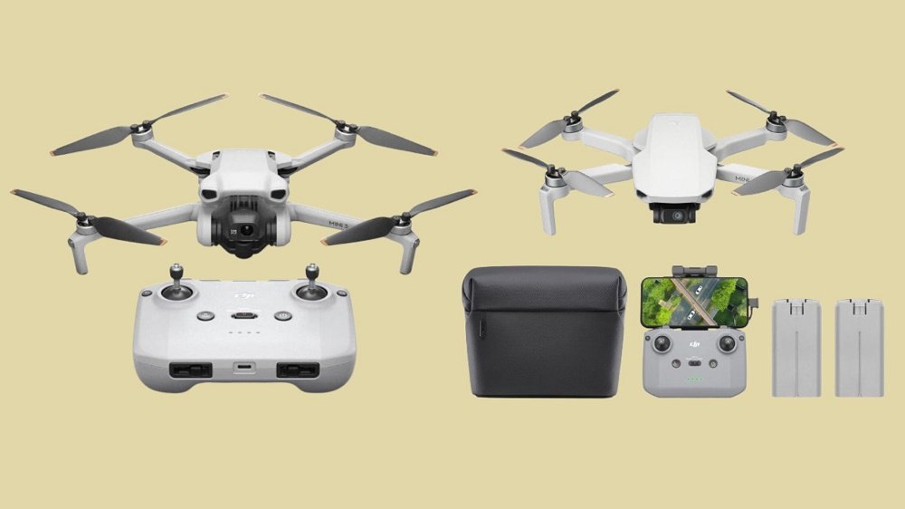 DJI Mini 3 vs Mini 4k