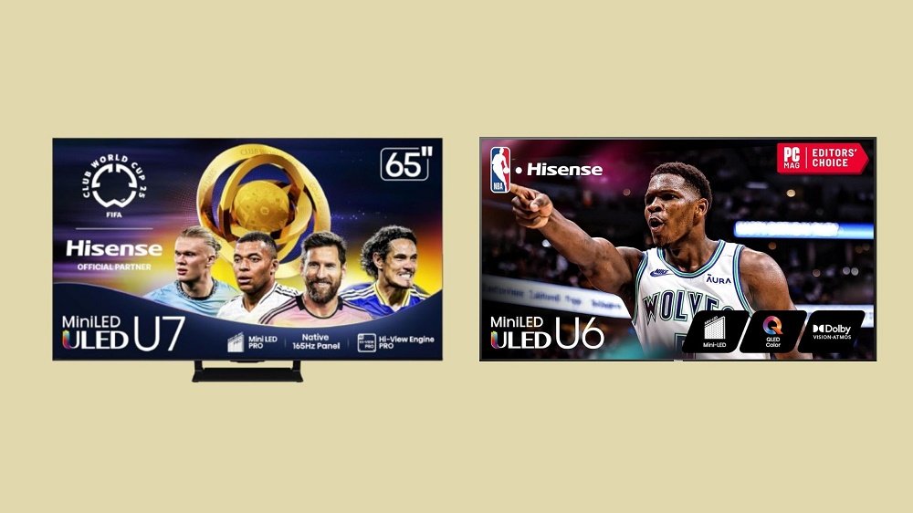 Hisense U6N vs U7 Hisense U6N vs U7