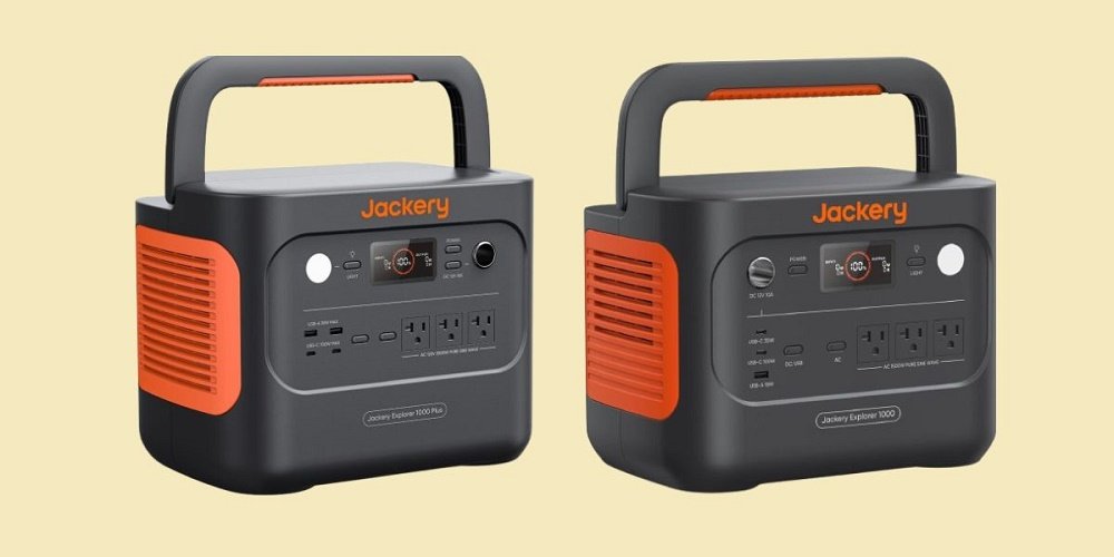 Jackery 1000 Plus vs 1000