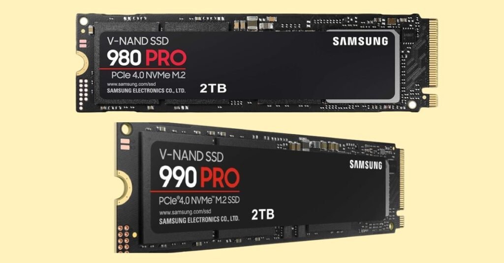 Samsung 980 Pro vs 990 Pro