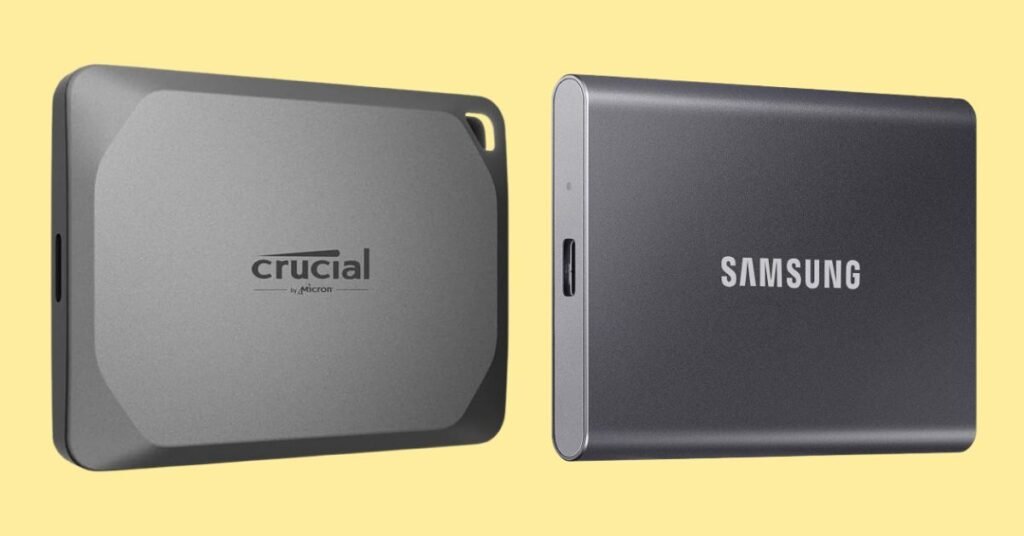 Crucial X9 Pro vs Samsung T7