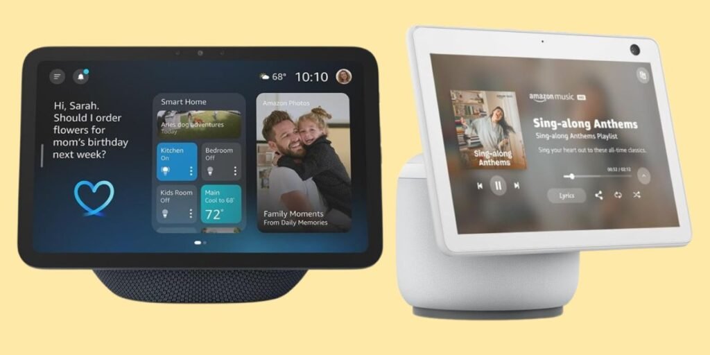 Echo Show 8 vs Echo Show 10