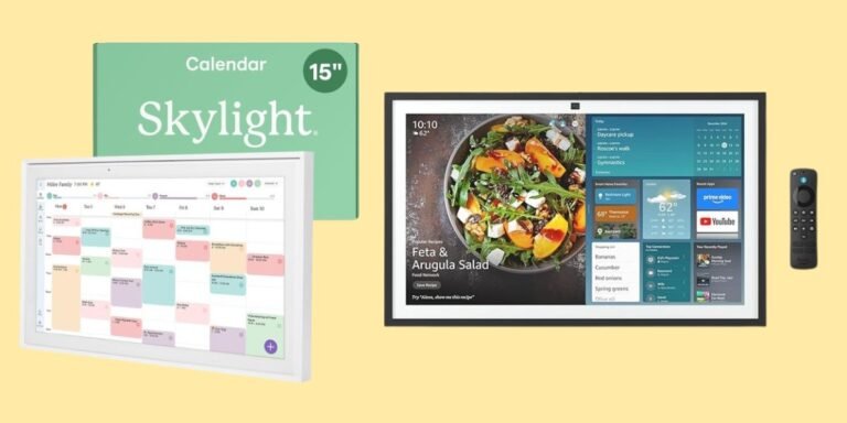 Skylight Calendar vs Echo Show