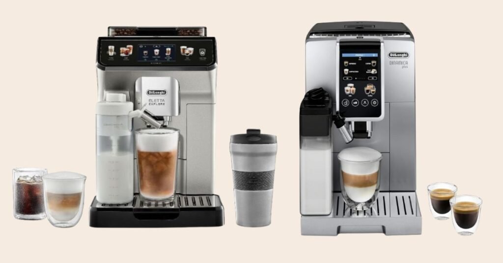 DeLonghi Eletta Explore vs Dinamica Plus