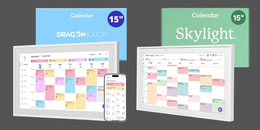 Dragon Touch vs Skylight Calendar
