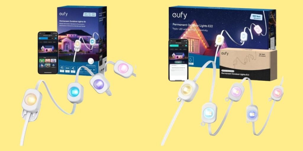 Eufy Outdoor Lights S4 vs E22