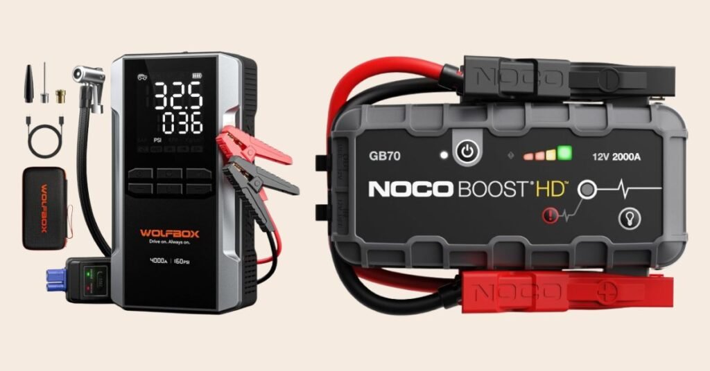 Wolfbox vs NOCO Jump Starter